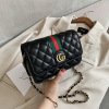 Chain, shoulder bag, polyurethane one-shoulder bag, phone bag, 2021 collection, trend of season, Korean style, western style