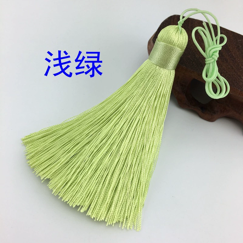 High-end silk soft pendant with tassels, (Physicals)