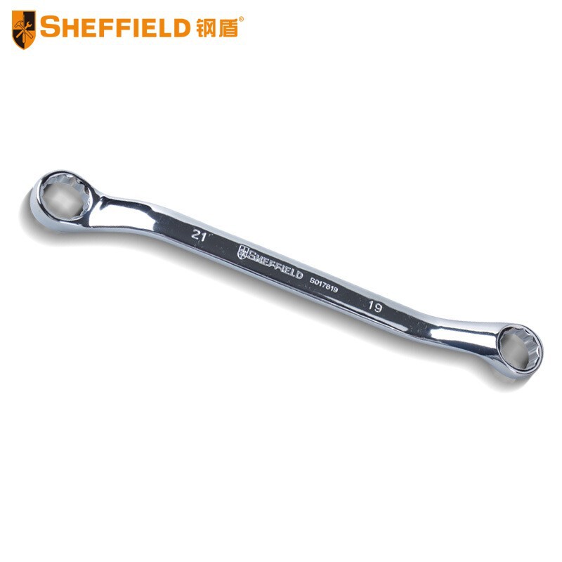钢盾(SHEFFIELD)S017606- S017636公制精抛光双梅花扳手