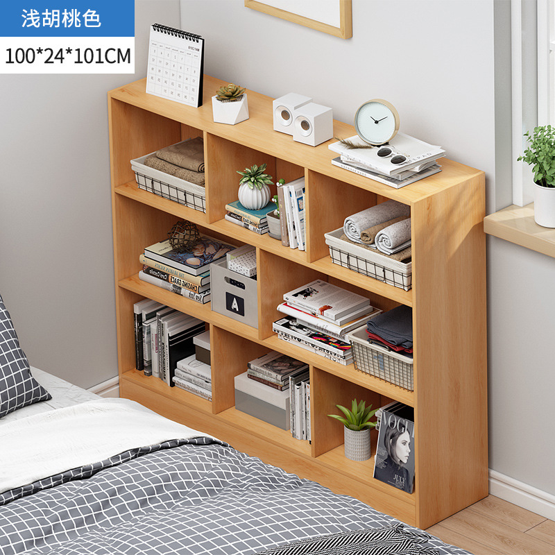 Simple estantería de pared de piso sala de estar de almacenamiento en capas rack de almacenamiento armario simple moderno hogar estantería image 10