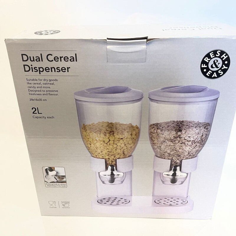 cereal dispemser 麦片机 谷物分配器 食物杂粮储物罐 麦片桶|undefined