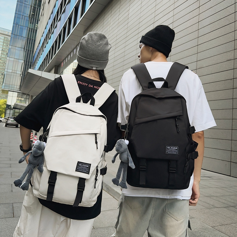 Al por mayor 2025 nueva mochila simple de gran capacidad mochila de viaje casual mochila de viaje universitaria simple mochila de viajes