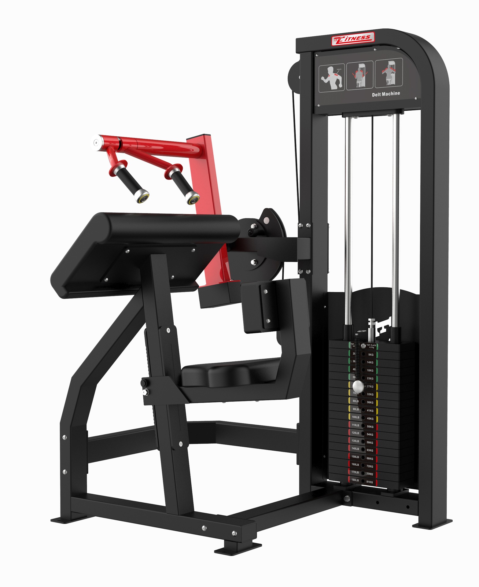 Humvee fuerza equipo de fitness comercial máquina de mariposa gimnasio dedicado conjunto completo pecho empuje Alto y Bajo pull back equipo de entrenamiento