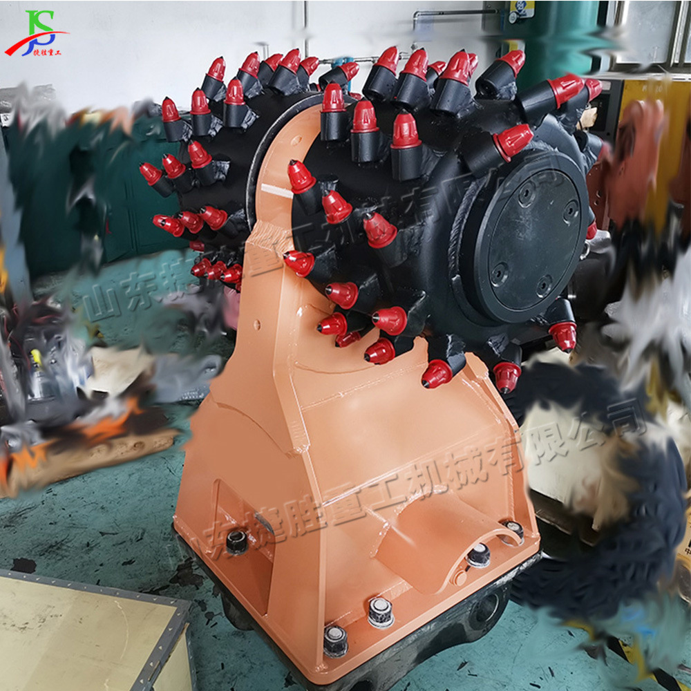 máquina de molienda de pavimento de hormigón asfalto máquina de molienda de ingeniería de construcción túnel canal excavación trituradora