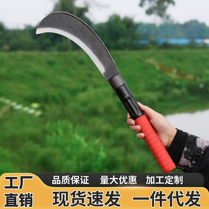 Сельскохозяйственная серп cutting hoe нож для дров Чай связки и наружный специальный манганцевой стали дров нож открытый горы резать деревья и высокая прочность, karma производители