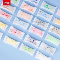 Luofu ultra-light air-dry clay wholesale candy-themed material set, modeling clay, playdough, children's handicraft toy set of 24