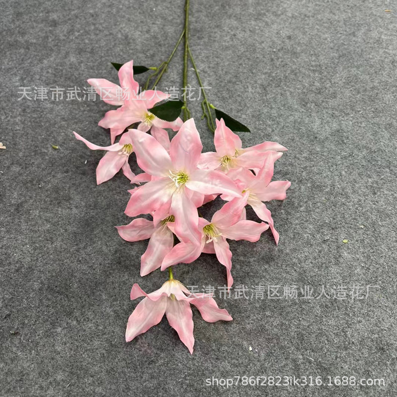 12 헤드 화환 릴리 파우더