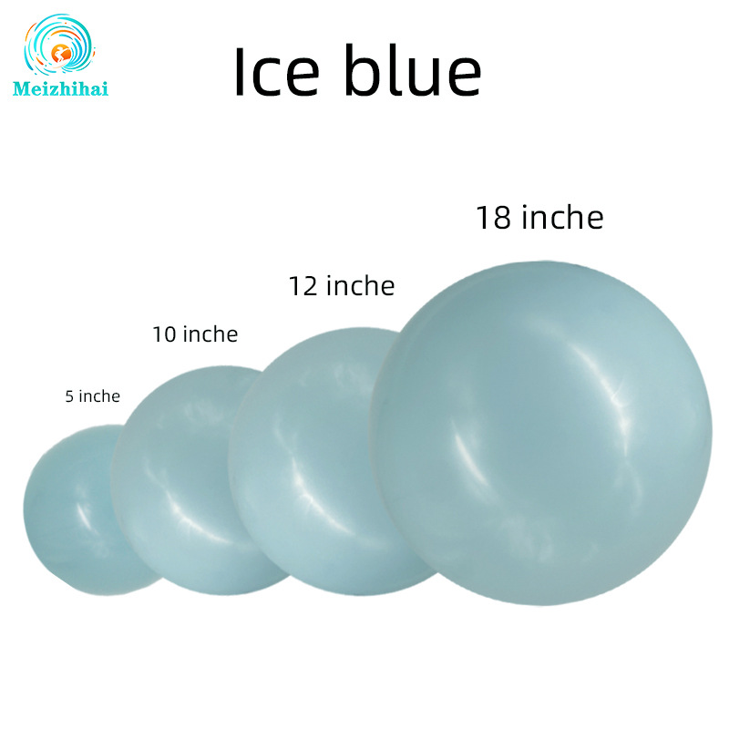 Internet celebridad engrosada globo picnic fiesta retro hielo azul arco niños cumpleaños decoración escena diseño globo