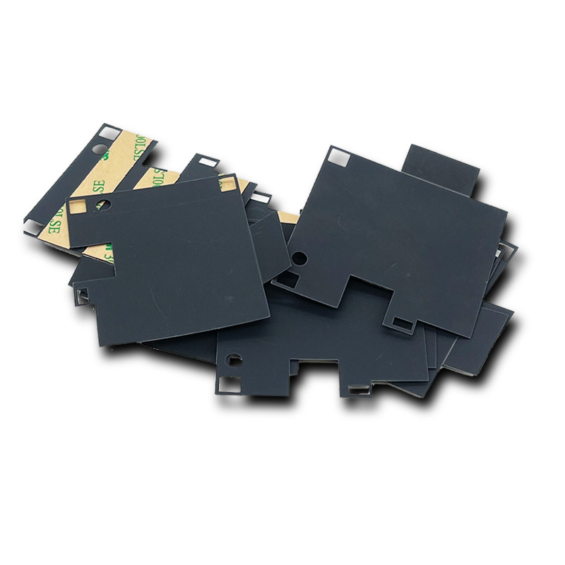 Black pc insulation sheet adhesive fireproof flame retardant high temperature resistant new energy battery Mai sheet shading insulation gasket