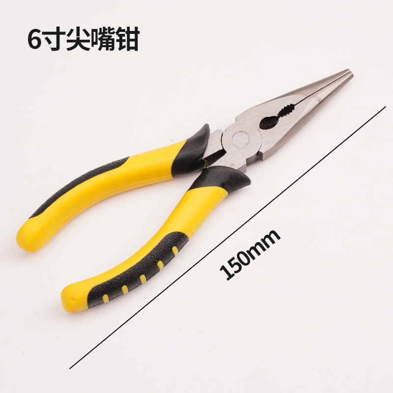 バイス鋼線クランプ多機能工業級6/8インチ尖口斜口ペンチ電気技師専用ペンチセット工場|undefined