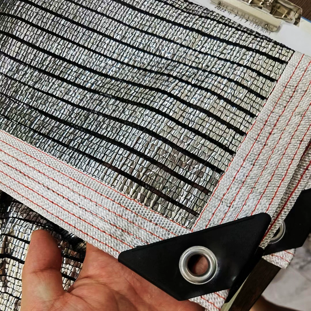 Солнцезащитная сетка из алюминиевой фольги для балкона, двора, наружного затенения, защиты от солнца, сетка для крыши, теплоизоляция, защита от солнца и охлаждение