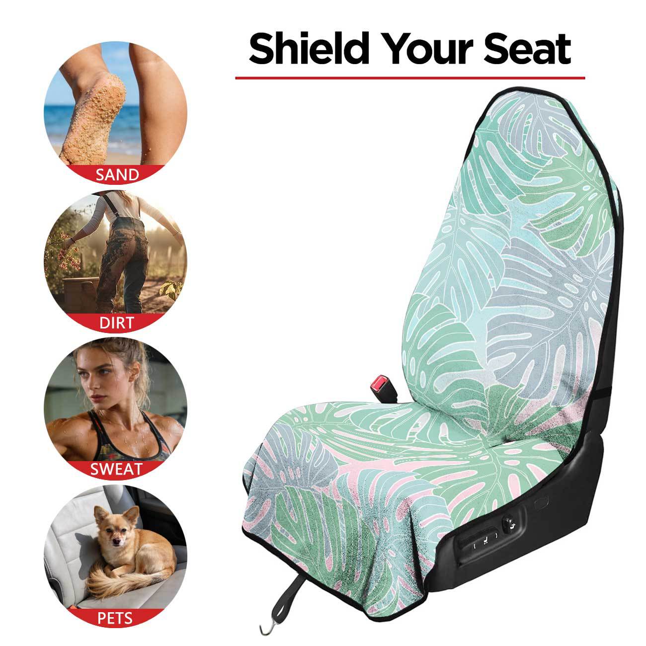 Car seat towel cover front seat protector suitable for gym and exercise, universal for all seasons, car use 132