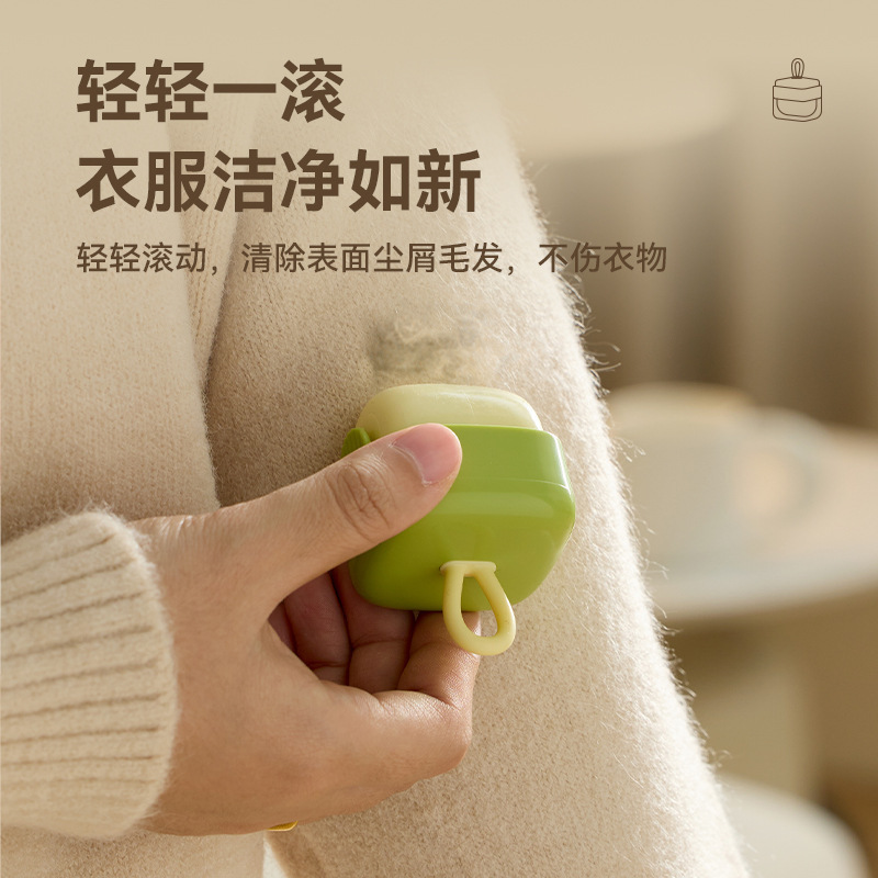 【特許規格品】水洗い可能な粘毛器衣類の強力な灰除去角型携帯用粘毛器|undefined