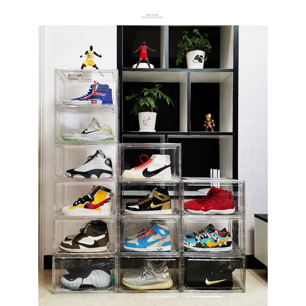 Air Jordan акриловые спортивные кроссовки, коробка для хранения, подставка