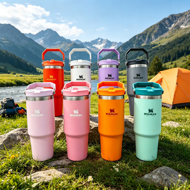 Cross-Border 304 Stainless Steel Stanley Thermos Cup Amazon Foreign Trade 30oz Car Cup with Handle Cross-Border 304 Stainless Steel Stanley Thermos Cup Amazon Foreign Trade 30oz Car Cup with Handle