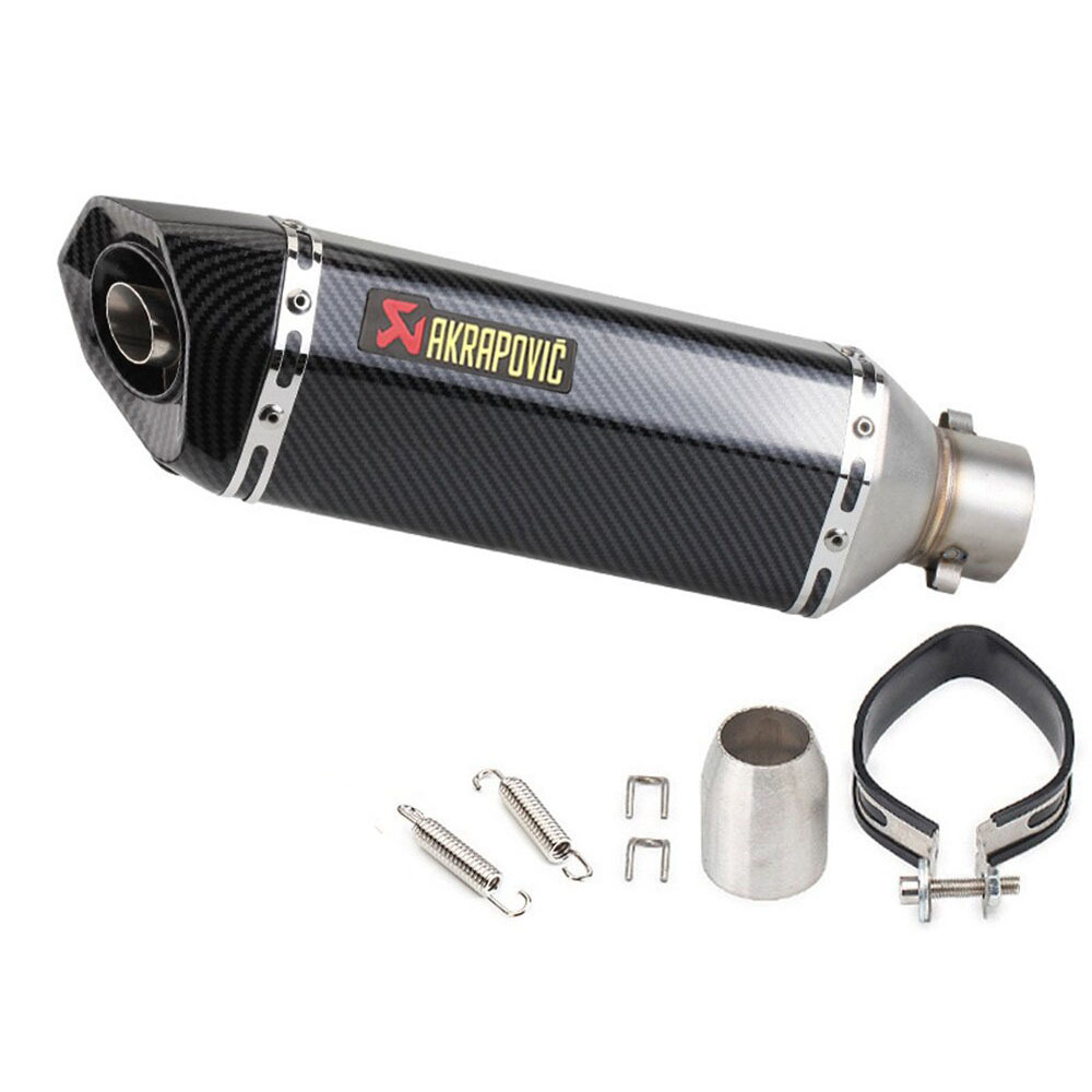 Factory direct motorcycle scooter modified exhaust pipe tail throat spring breeze NINJA small hexagonal round tail exhaust pipe
