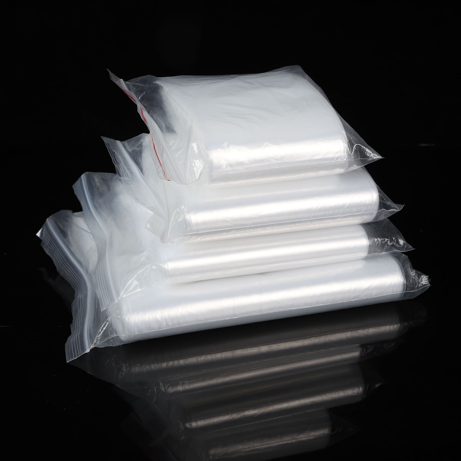 透明PE塑料自封袋17*25保鲜密封防潮塑料饰品收纳袋批发包装袋