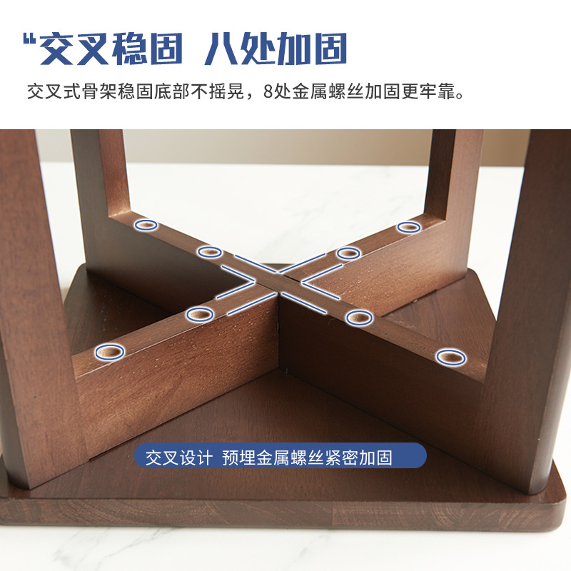 Taburete apilable taburete de comedor taburete alto taburete de madera maciza taburete de madera simple sala de estar taburete pequeño taburete de comedor