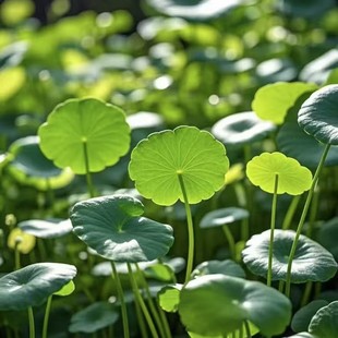 High-Quality Large-Leaf Money Grass Hydroponic Plants Are Easy to Grow in All Seasons