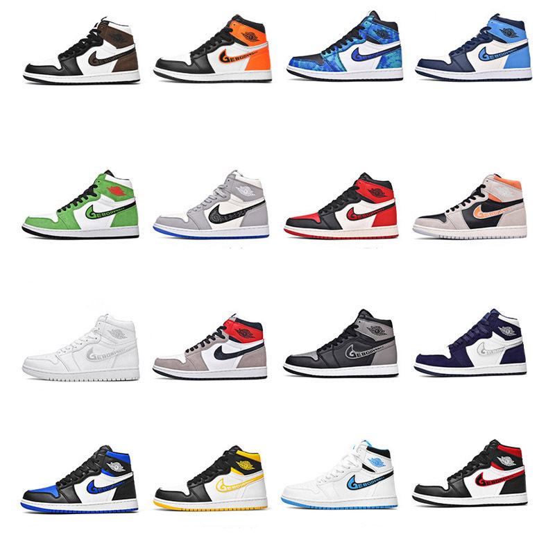 Nai Guan aj1 High-top Sneakers Student Basketball Shoes Pure Original Obsidian Couple Casual Shoes Men's and Women's Running Shoes Nai Guan aj1 High-top Sneakers Student Basketball Shoes Pure Original Obsidian Couple Casual Shoes Men's and Women's Running Shoes