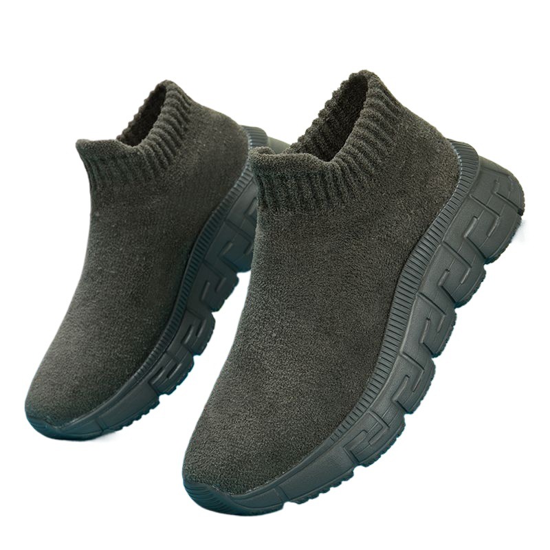 Muchos zapatos deportivos para caminar otoño y invierno super suaves y ligeros para hombres y mujeres antiodor y antideslizante con un pie de zapato casuales para caminar.
