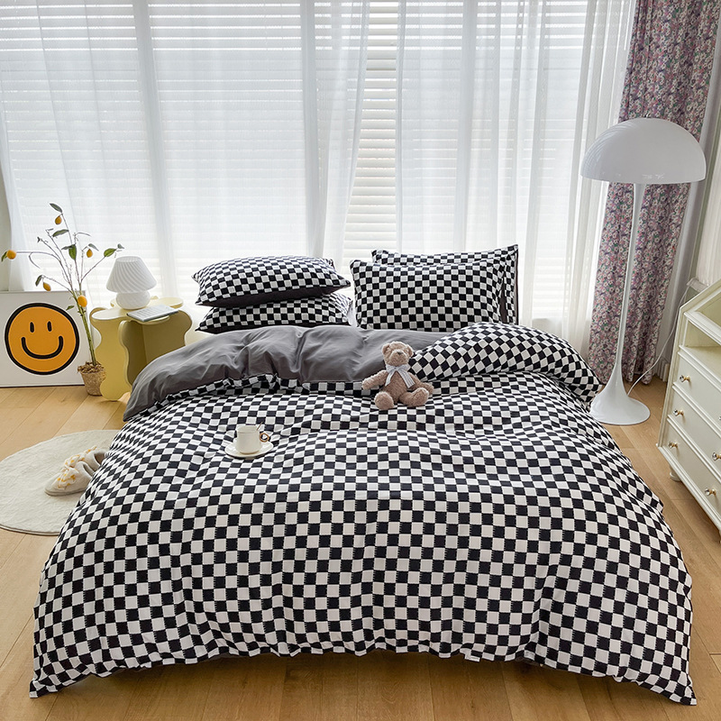 체스보드 그리드-블랙