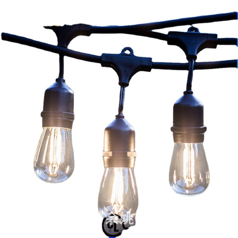 厂家供应户外灯串线 庭院灯串线 养殖草坪灯串线