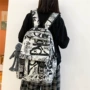 涂鸦高中大容量中学生双肩包