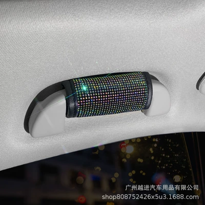 Cross-border car diamond door pull gloves Other Automotive Interior Supplies - colored-diamond