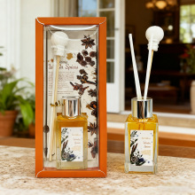 店长推荐无火香薰天然精油香氛 藤条扩香空气清新卧室办公室香水