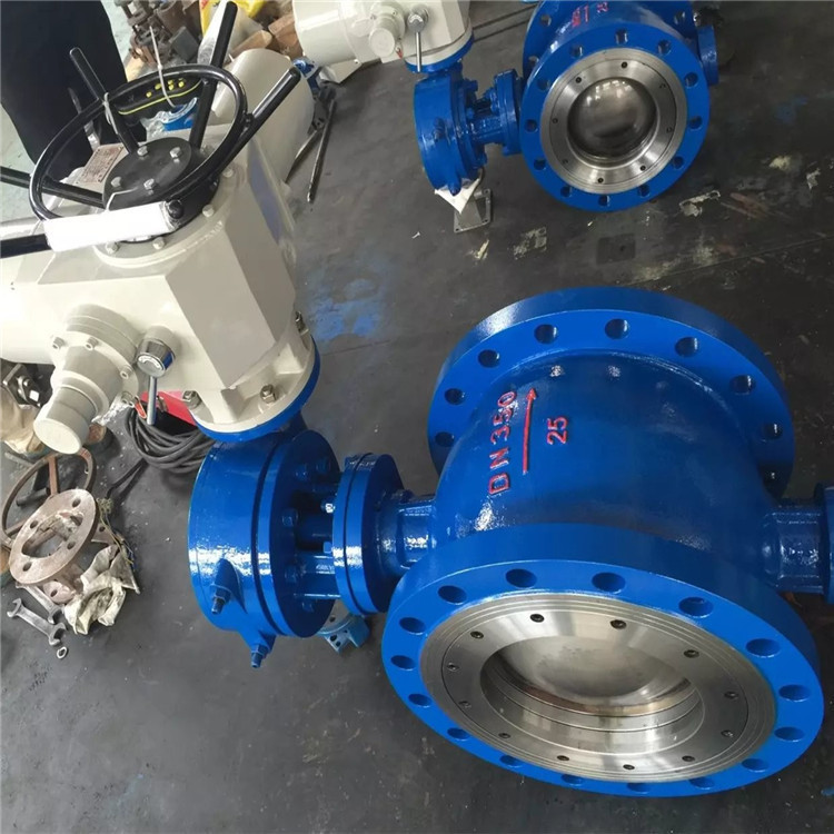 PBQ940X-16P 热力管道电动偏心半球阀 矿用球阀 DN500