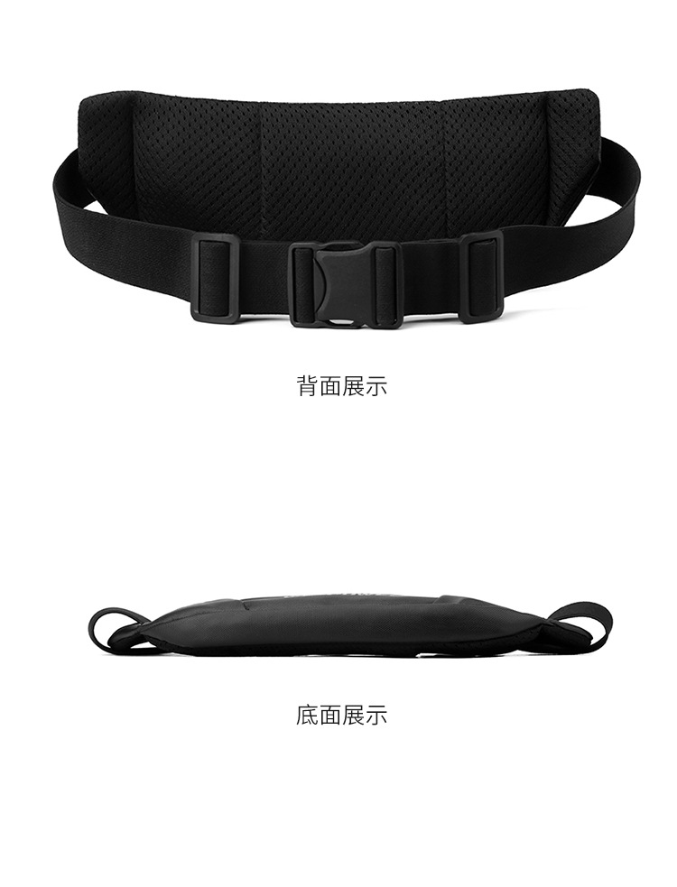 WEPOWER's new casual outdoor waist bag, sports phone, running bag, fitness, waterproof pu waist bag for both men and women undefined