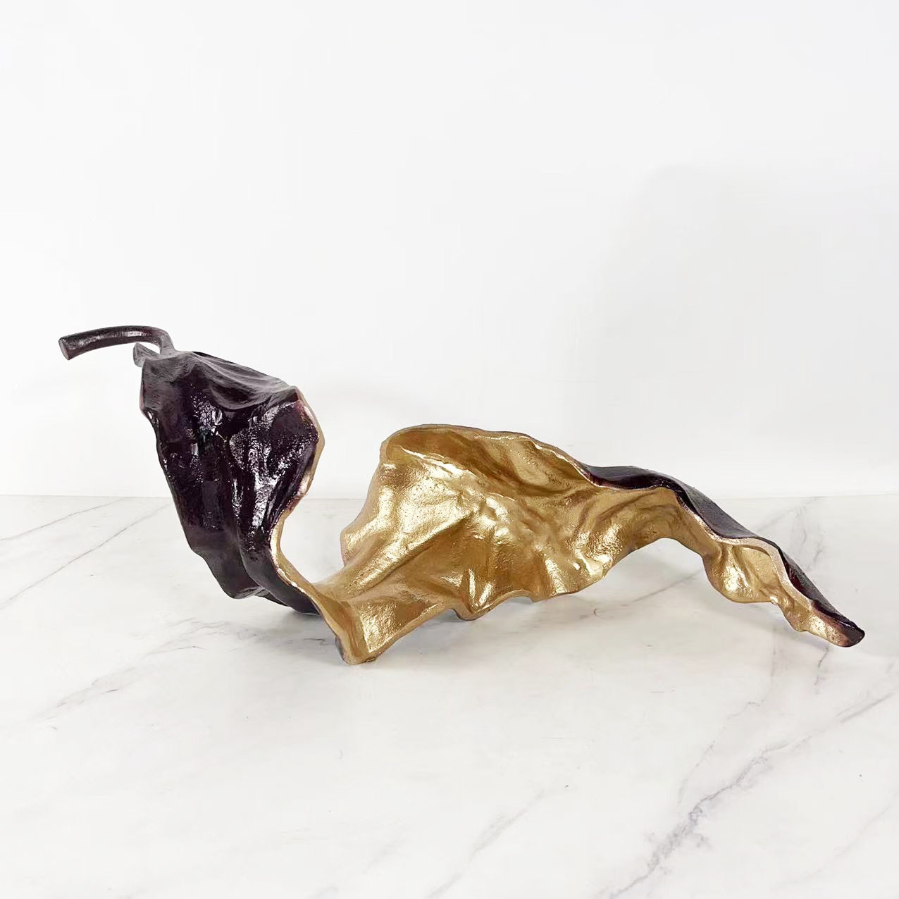 铝制枯树叶摆件铝制树叶摆件客厅卧室样板间居家摆件装饰