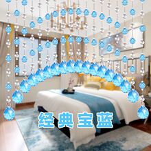 珠帘门帘隔断装饰帘短款水晶珠珠2024新款房间走廊卧室风水免打孔
