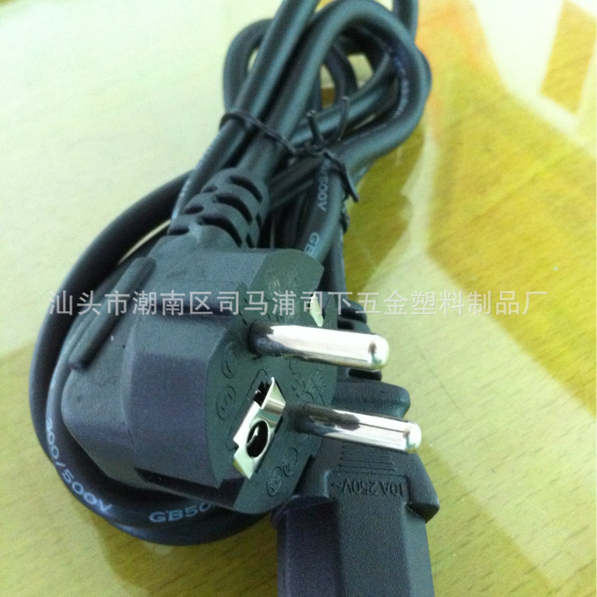 厂家供应 电源插头线 美标欧规品字尾电源线 直流电源线