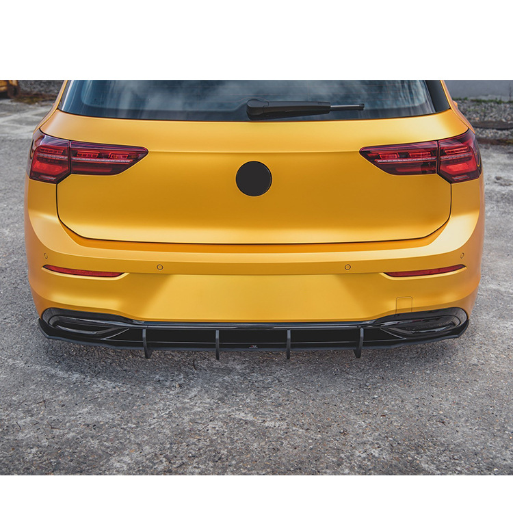 Large/public golf 8 modified blade rear lip 8GTI wind knife rear spoiler high 8/rline rear spoiler diffusion