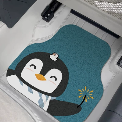 Floor Mats, Cartoon Four-Piece Set, Universal | Universal Foot Pad