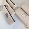 Cute capacious pencil case, high quality stationery for elementary school students, with little bears, Korean style