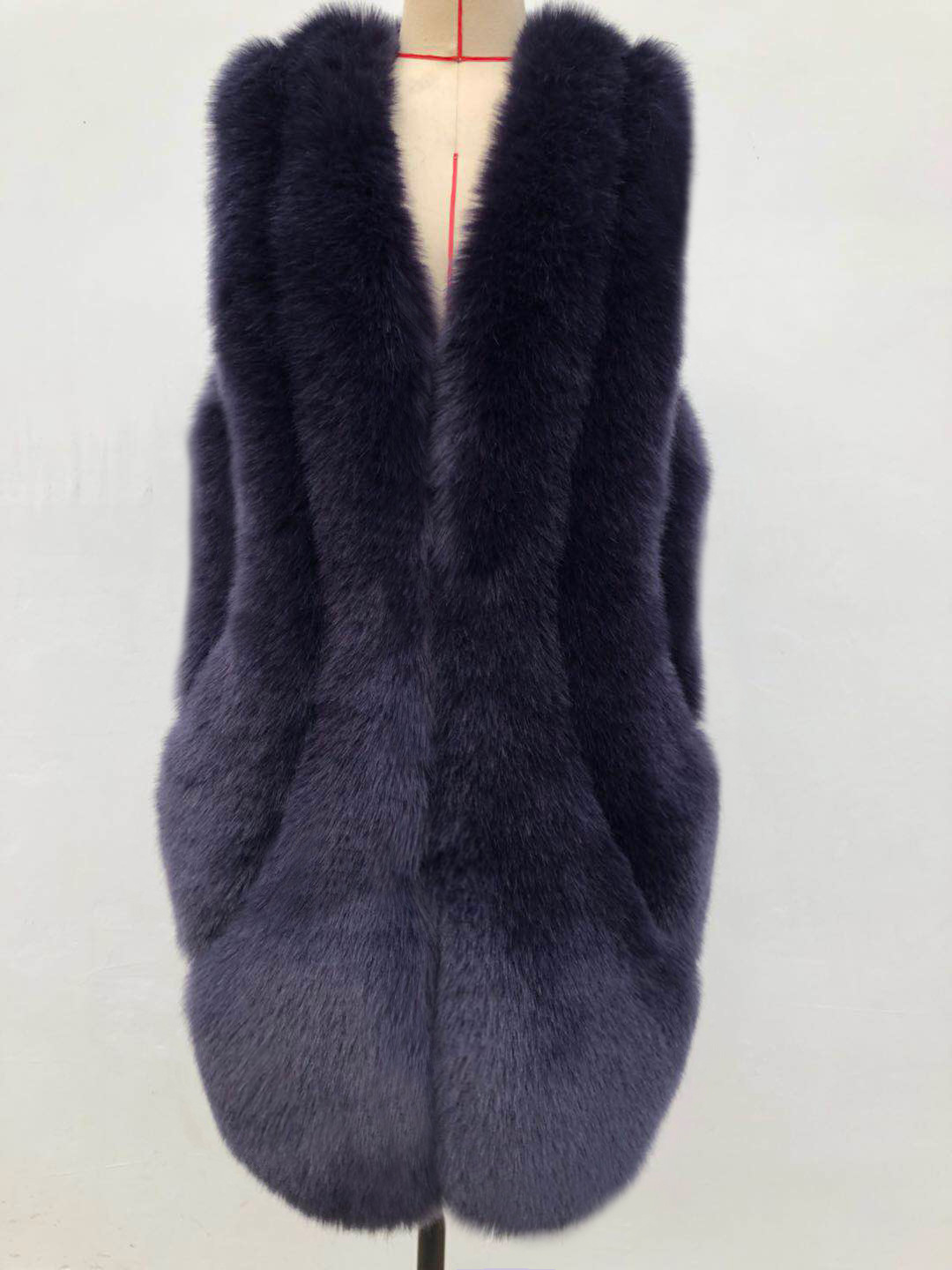 Damen Kunstfellweste Für Herbst Und Winter Modische Freizeitmode_voghion.com