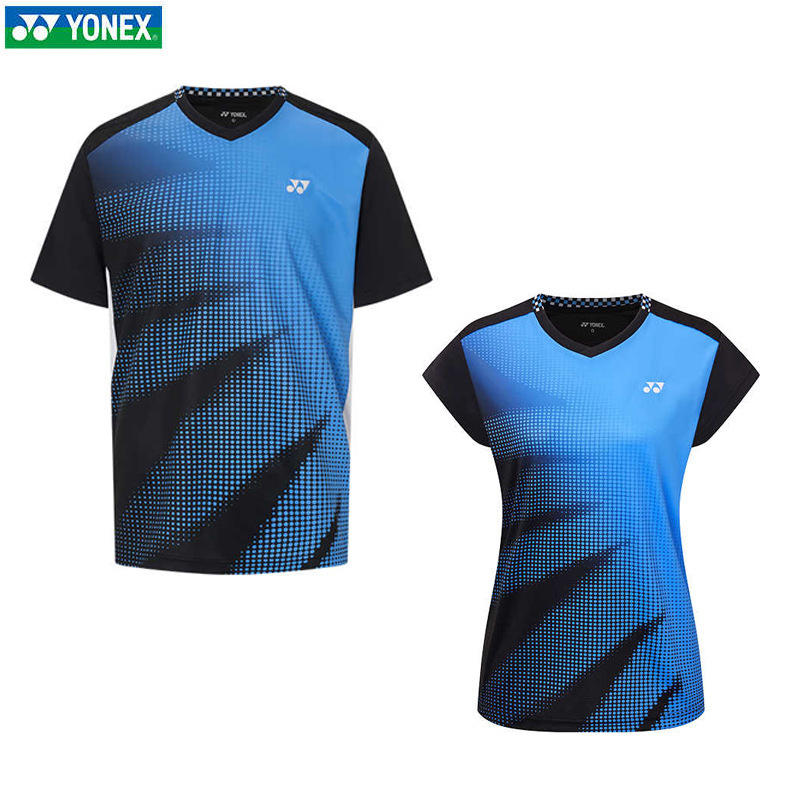 Yonex Badminton Clothing Yy Men's and Women's Sports T-Shirt Short-Sleeved Tops 1102325Bcr/2102325Bcr