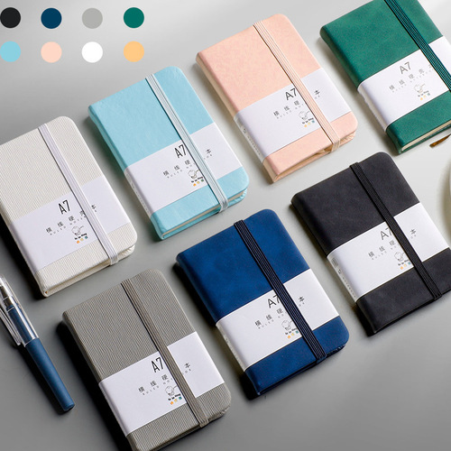 a7 small notebook portable notepad for students to carry with them, mini pocket type, simple and easy to remember words