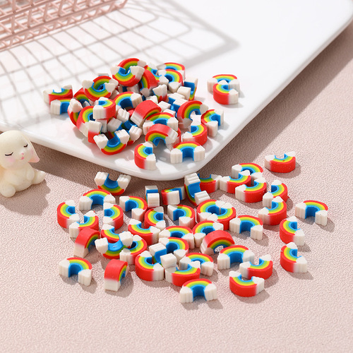 Colorful Bridge Rubber Eraser for Children, Students, Learning Purpose, Cartoon Mini Rainbow Style Rubber Eraser, Wholesale