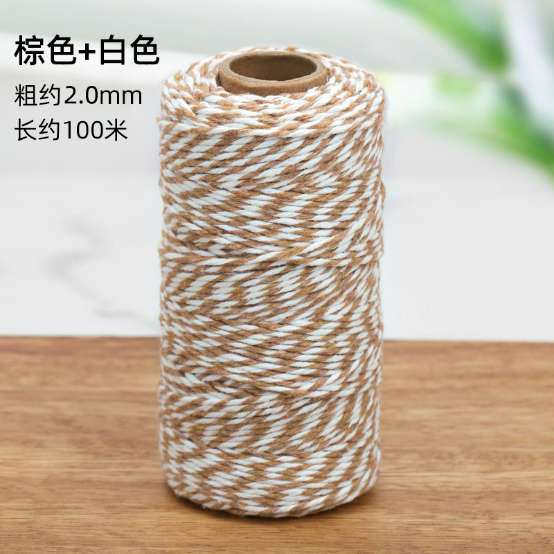 다크 브라운 및 화이트 1 큰 롤