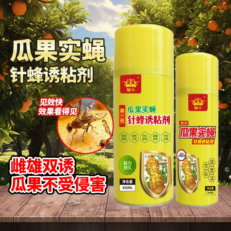 Королевская ловушка для фруктовых мух с клеем, убийца фруктовых мух, ловушка для насекомых, приманка для пчел, липкая доска