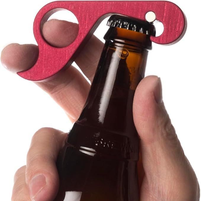 アマゾンOne-handed Bottle Opener屋外片手栓抜き器磁気吸引金属栓抜き器|undefined