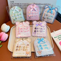 Бесплатная доставка новых креативных кулуми короткие детские доспехи трехмерные милые сладкие самоклеящиеся ногти для украшения ногтей