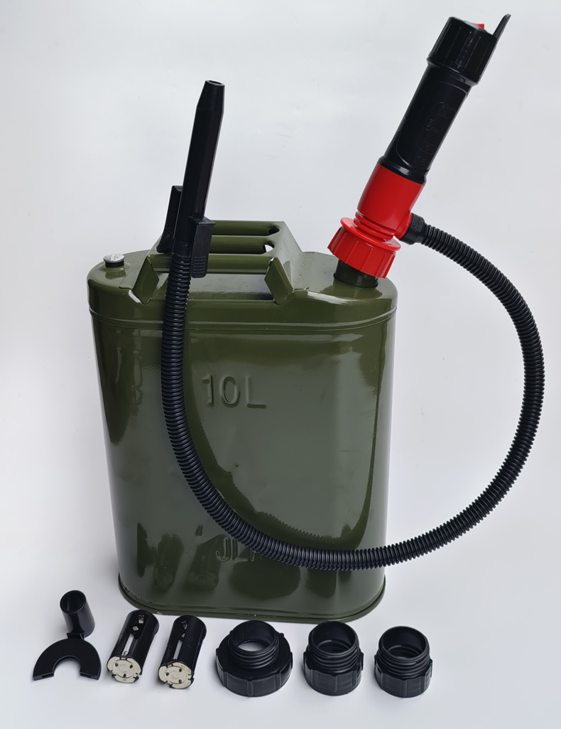 Cross-Border Detachable Electric Water Pump Oil Suction Pipe Portable Electric Oil Pump Self-Driving Gasoline Hose Oil Transfer Pump