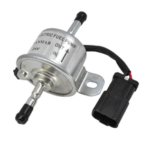 12V24V洋马柴油电子油泵抽油泵电动燃油泵输油泵挖掘机工程皮卡车