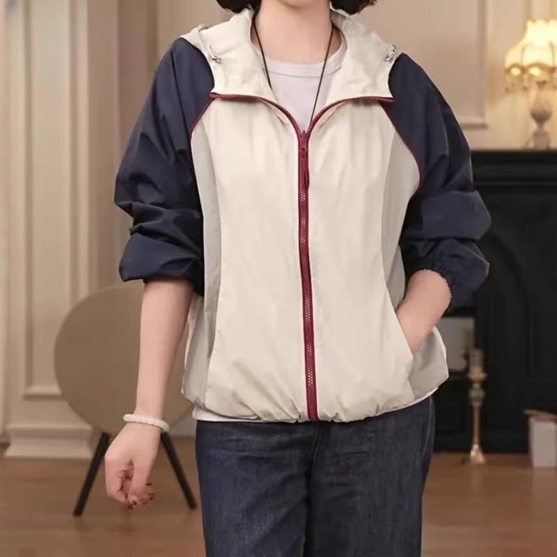 冲锋衣防晒衣女2025新款山系户外薄款修身防晒服夏季外套小个子|undefined