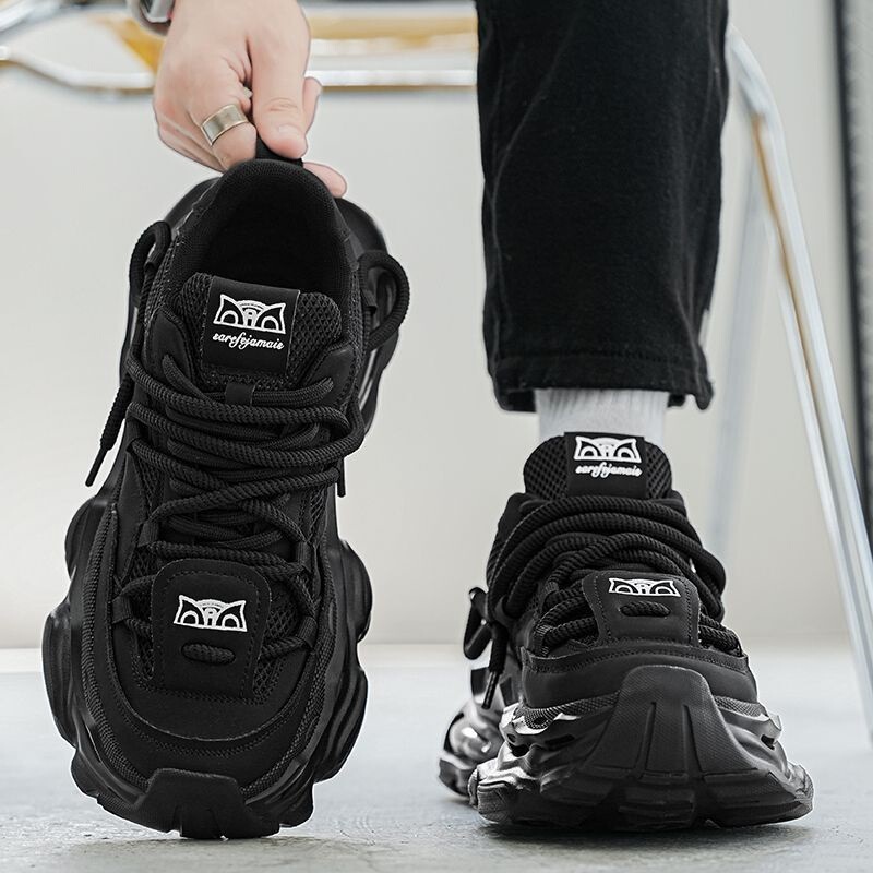 Men's Shoes 2025 New Summer Trendy High-Top Sports Loose Deodorant Wide-Foot Dopamine Men's Stain-Resistant Inner